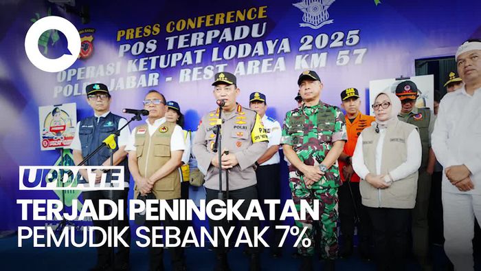Video Kapolri Ungkap Ada Peningkatan Pemudik Sebanyak 7% Pada H-10 hingga H-6 