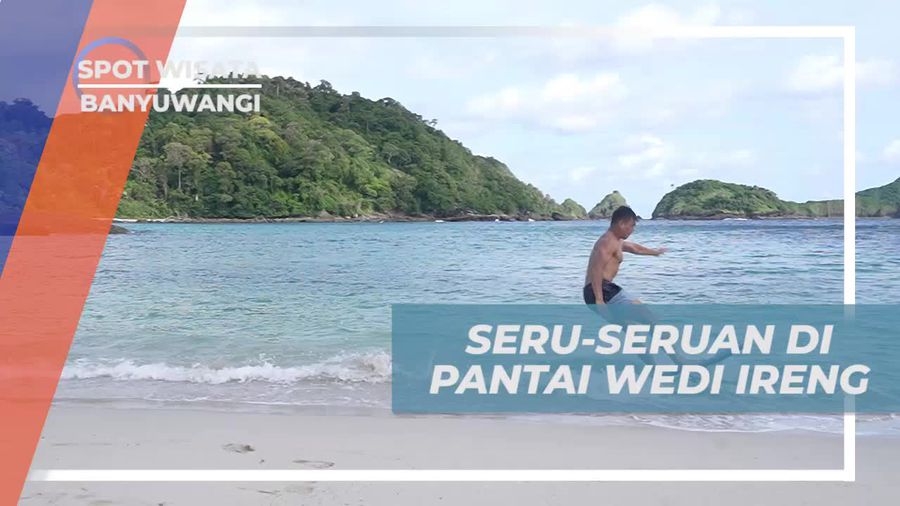 Ciptakan Keseruan dengan Permainan di Pantai Wedi Ireng, Banyuwangi