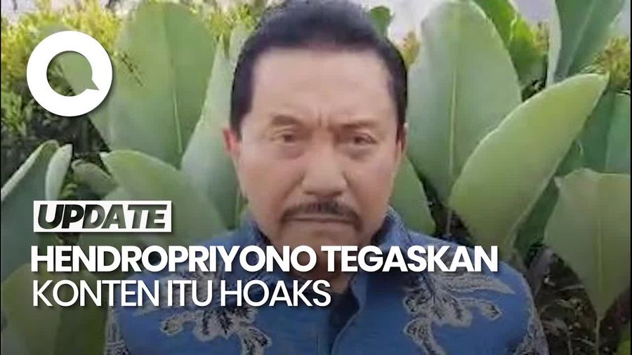 Video Bantahan Hendropriyono soal Viral Rekaman Mirip Dirinya Bahas Kondisi RI