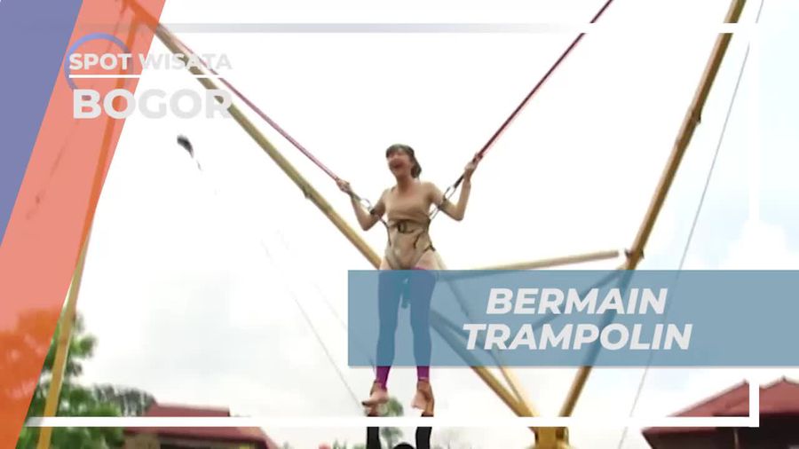 Bersenang-senang di Happy Land dengan Permainan Trampolin, Bogor