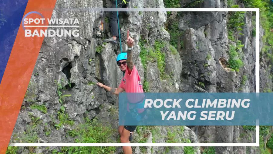 Mengalami Serunya Rock Climbing di Tebing 90, Bandung