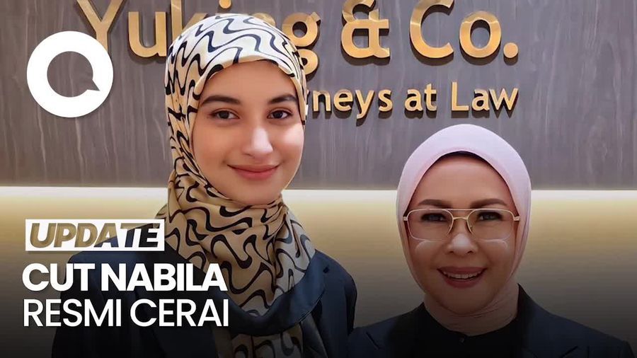 Video: Resmi Cerai, Cut Intan Nabila Dapat Hak Asuh Anak dan Nafkah Rp 15 Juta