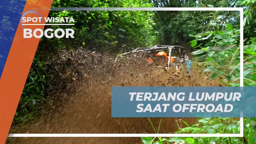 Terjang Petualangan di Lumpur saat Offroad Seru, Bogor