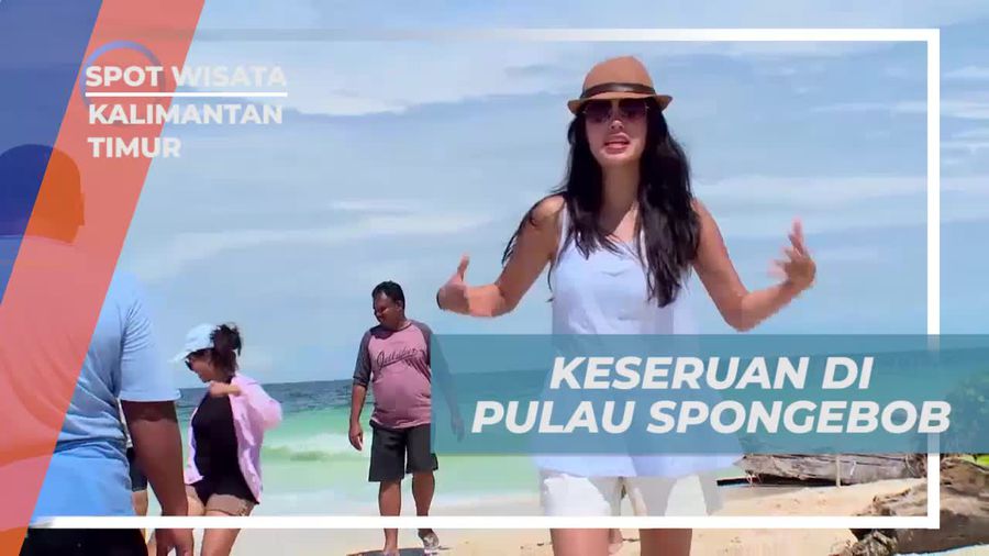 Bermain Seru di Pulau Spongebob, Kalimantan Timur