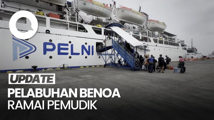 Video: H-5 Lebaran, Ribuan Pemudik Padati Pelabuhan Benoa