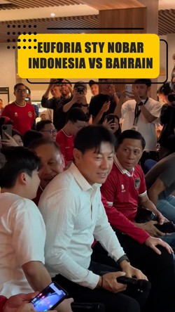 Video: Ekspresi STY Saat Timnas Bobol Gawang Bahrain