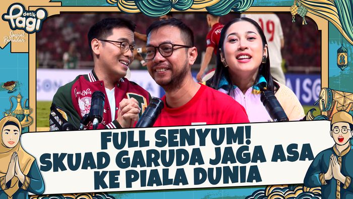 Full Senyum! Skuad Garuda Jaga Asa ke Piala Dunia