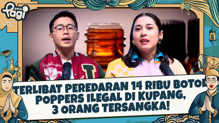  Terlibat Peredaran 14 Ribu Botol Poppers Ilegal di Kupang, 3 Orang Tersangka!