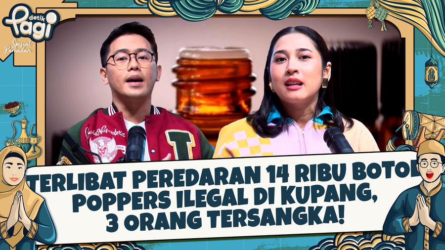  Terlibat Peredaran 14 Ribu Botol Poppers Ilegal di Kupang, 3 Orang Tersangka!