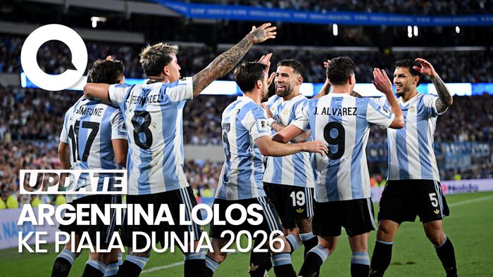 Video: Tanpa Messi, Argentina Bantai Brasil 4-1
