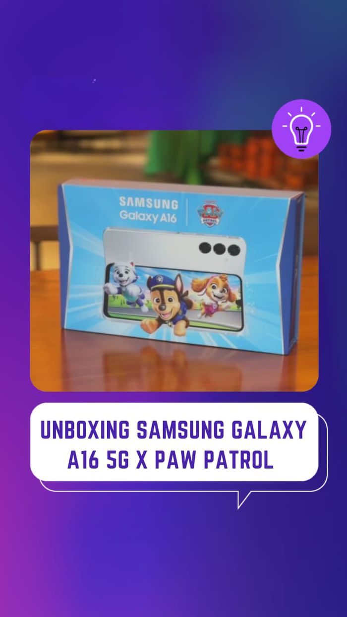 Unboxing Samsung Galaxy A16 Paw Patrol Edition