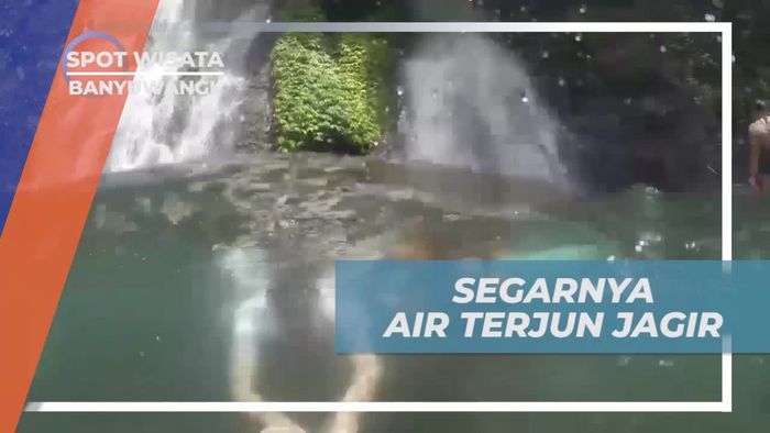 Berenang Segar di Air Terjun Jagir, Banyuwangi  