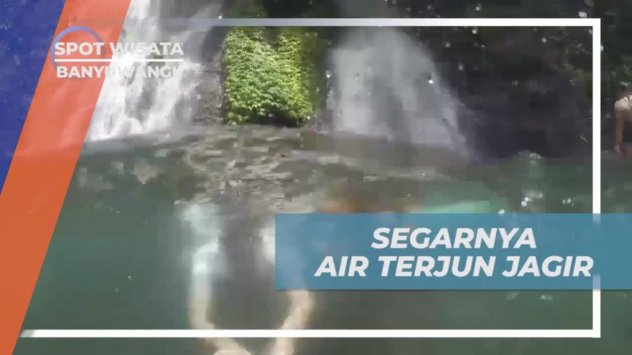 Berenang Segar di Air Terjun Jagir, Banyuwangi  