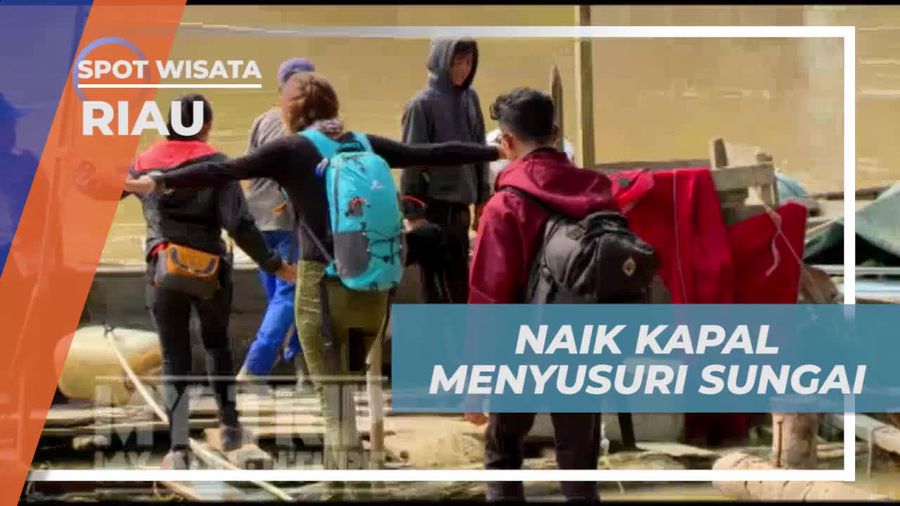 Berkayak Melintasi Sungai Menuju Pohon Sialang di Riau  