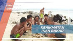 Merasakan Kenikmatan Ikan Bakar di Pinggir Pantai Pulau Tikus, Bengkulu  