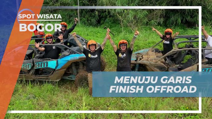 Selesaikan Rintangan Seru dalam Offroad Menuju Garis Finish, Bogor
