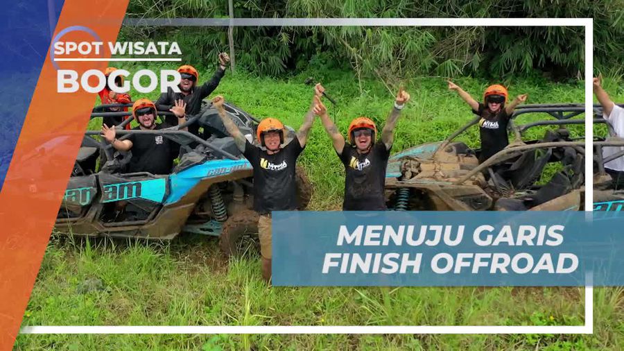 Selesaikan Rintangan Seru dalam Offroad Menuju Garis Finish, Bogor