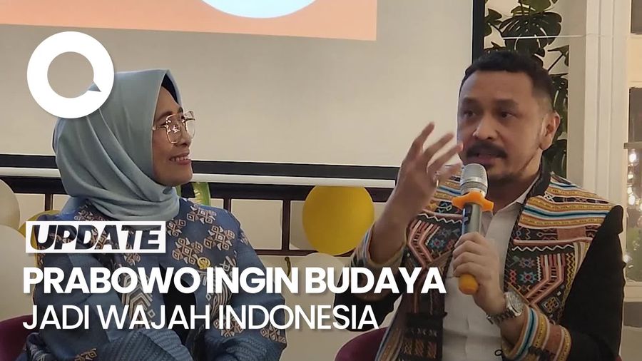 Video Pesan Prabowo untuk Giring: Budaya Harus Jadi Wajah Bangsa Indonesia