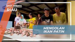 Mengolah Ikan Patin Asap yang Lezat di Riau  