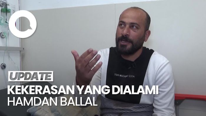 Video Kengerian yang Dialami Hamdan Ballal saat Diserang Israel