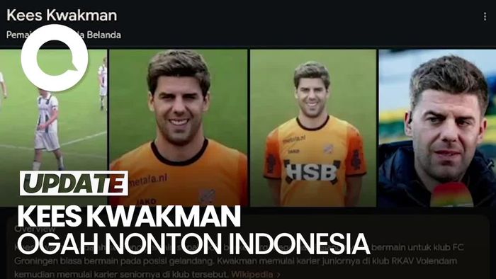 Video Eks Pesepakbola Belanda Ogah Nonton Indonesia Kalau Lolos Piala Dunia