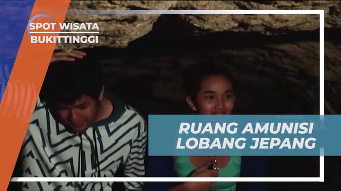 Menjelajahi Ruang Amunisi di Lobang Jepang, Bukittinggi