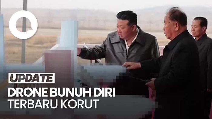 Video: Kim Jong Un Pamer Drone Bunuh Diri Terbaru, Pakai Teknologi AI