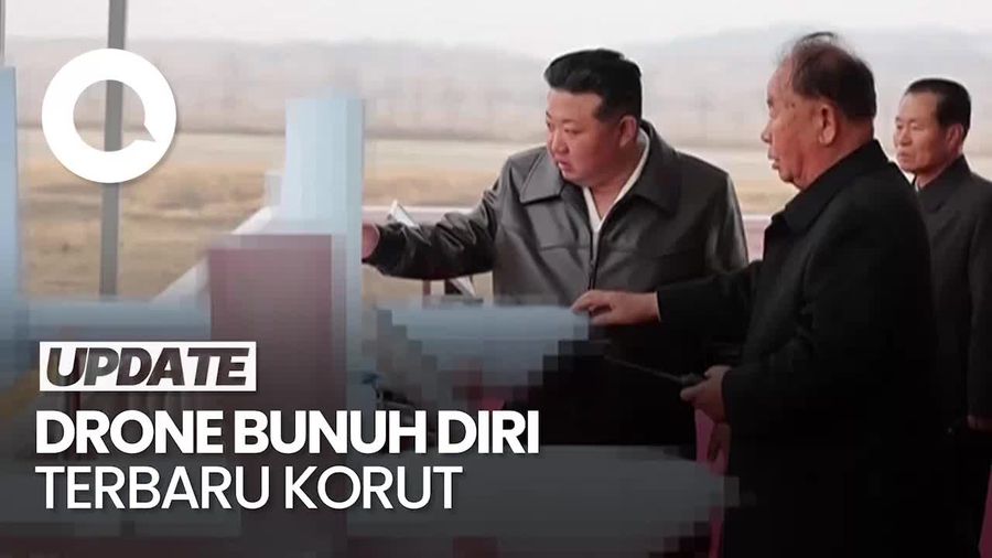 Video: Kim Jong Un Pamer Drone Bunuh Diri Terbaru, Pakai Teknologi AI
