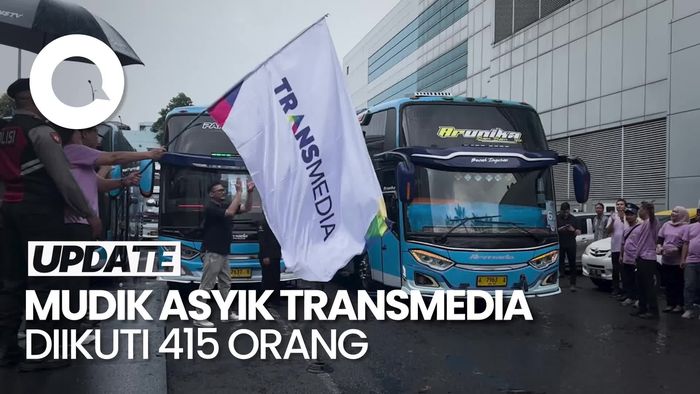 Video: 415 Karyawan dan Keluarga Ikuti Mudik Asyik Transmedia 2025