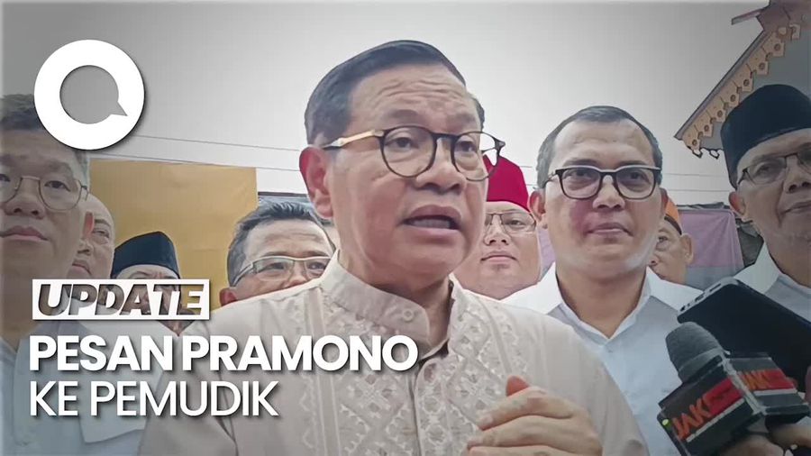Video: Pramono Imbau Warga Tak Tinggal Barang Berharga di Rumah saat Mudik