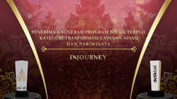 Komitmen yang Baik dalam Sektor Layanan Penerbangan, InJourney Raih Penghargaan detikbali Awards 2025