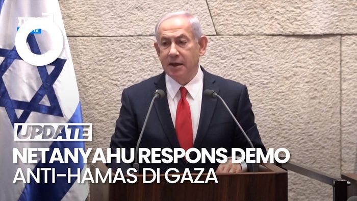 Video Netanyahu soal Demo Anti-Hamas di Gaza: Kebijakan Kami Berhasil