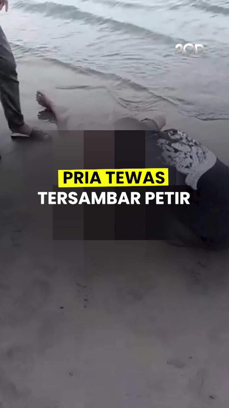 Video: Pria di Jembrana Tewas Tersambar Petir Saat Mancing Cumi Bersama Istri