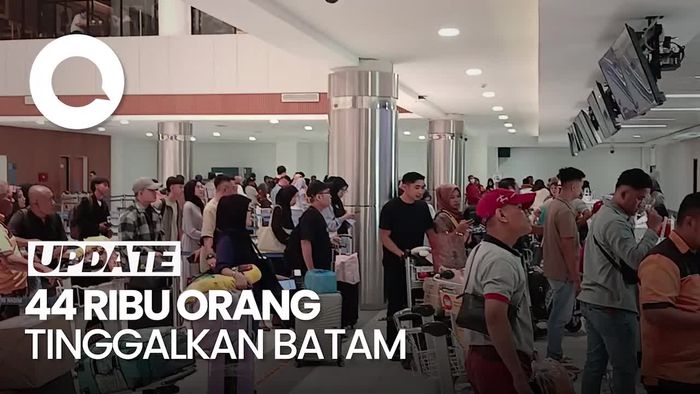 Video: H-4 Lebaran, 44 Ribu Orang Tinggalkan Batam via Bandara Hang Nadim