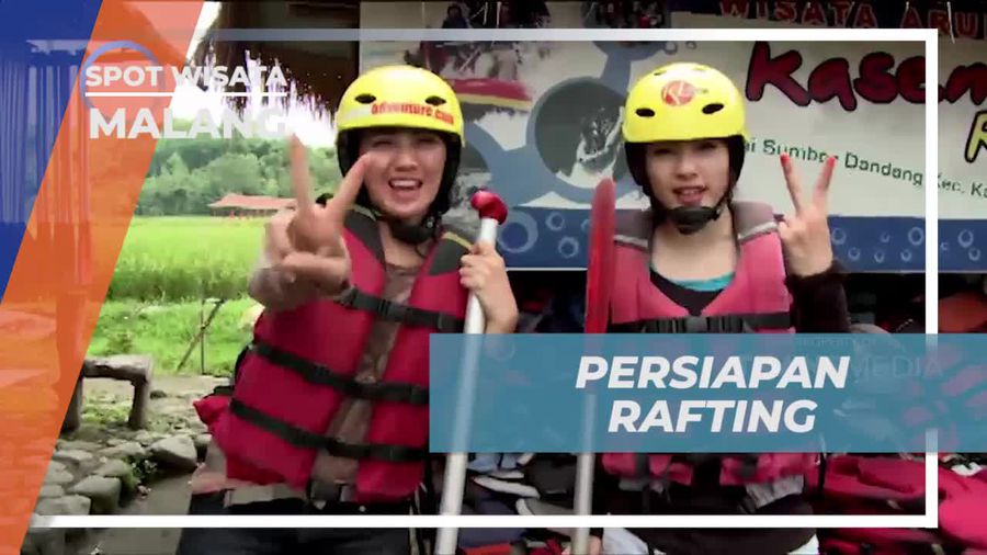 Bersiap untuk Memulai Rafting di Kasembon, Malang
