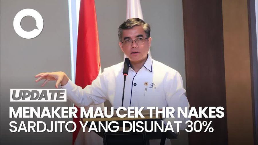 Video: Menaker Bakal Cek THR Nakes RSUP Sardjito yang Disunat