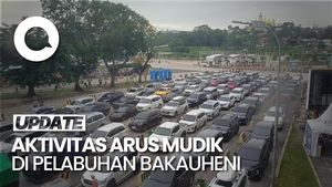 Video: Suasana Aktivitas Arus Mudik Bakauheni Lampung di H-3 Lebaran