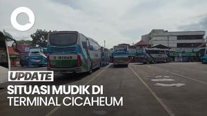 Video: H-3 Lebaran, Belum Ada Lonjakan Penumpang di Terminal Cicaheum Bandung