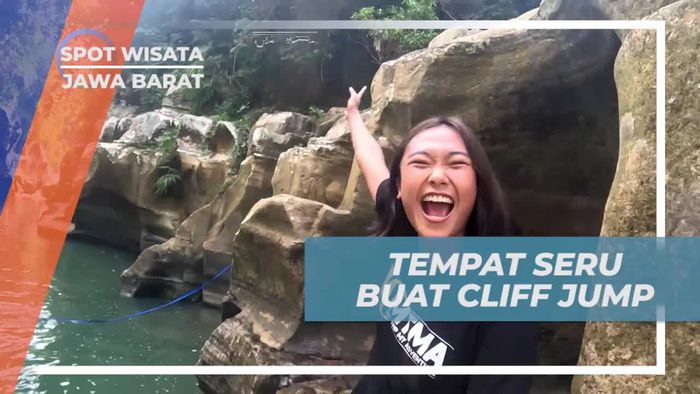 Mencoba Cliff Jump yang Menantang di Tonjong Canyon, Jawa Barat 