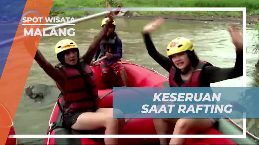 Menaklukkan Jeram yang Menantang saat Rafting di Kasembon, Malang