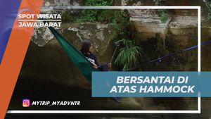 Bersantai dengan Nyaman di Hammock di Tonjong Canyon, Jawa Barat  