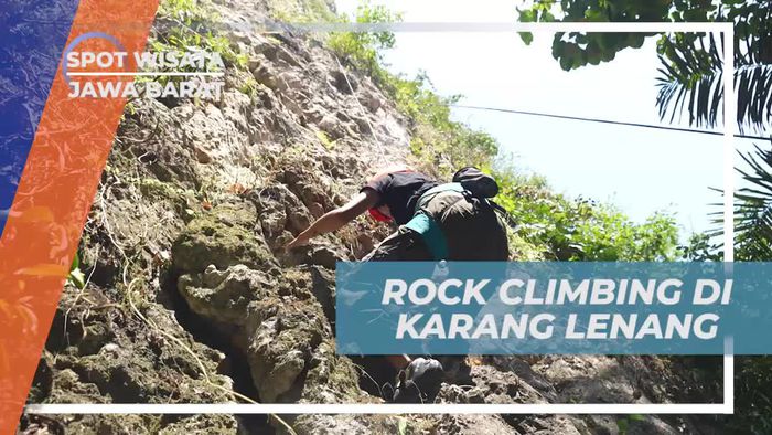 Menaklukkan Tantangan Tebing di Karang Lenang, Jawa Barat