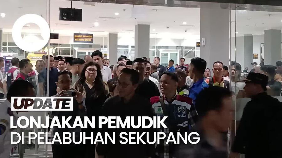 Video: Lonjakan Pemudik, 18.842 Orang Tinggalkan Batam Lewat Pelabuhan Sekupang