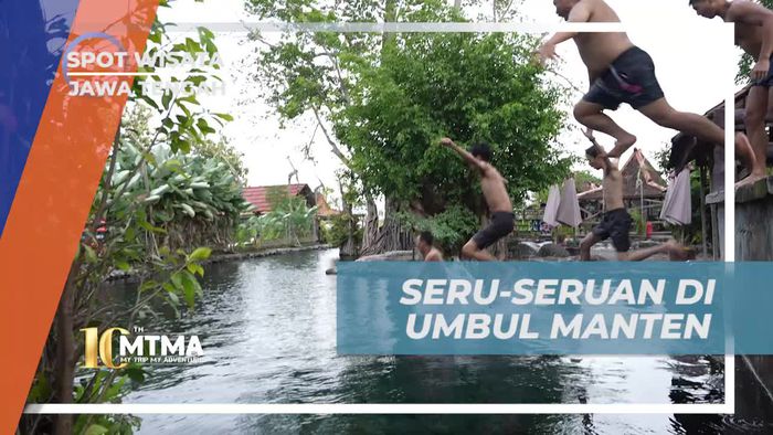 Seru-seruan Santai di Umbul Manten, Jawa Tengah