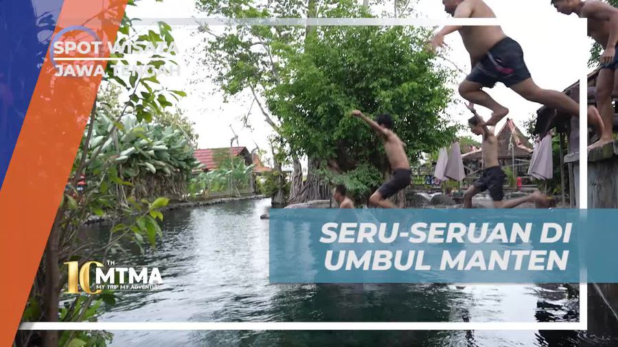 Seru-seruan Santai di Umbul Manten, Jawa Tengah Seru-seruan Santai di Umbul Manten, Jawa Tengah