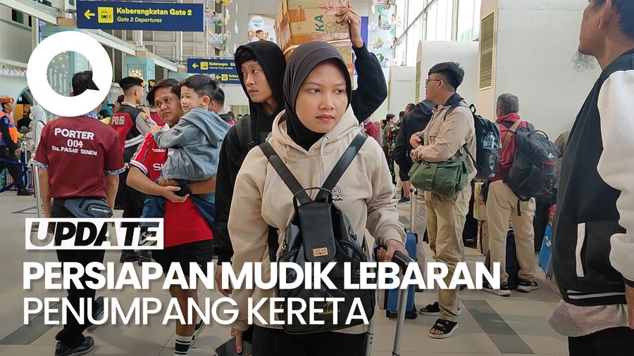 Video: Cerita Pemudik Bergadang War Tiket Kereta Api untuk Mudik Lebaran