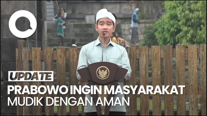Video Gibran Sampaikan Pesan Prabowo: Masyarakat Bisa Mudik dengan Nyaman