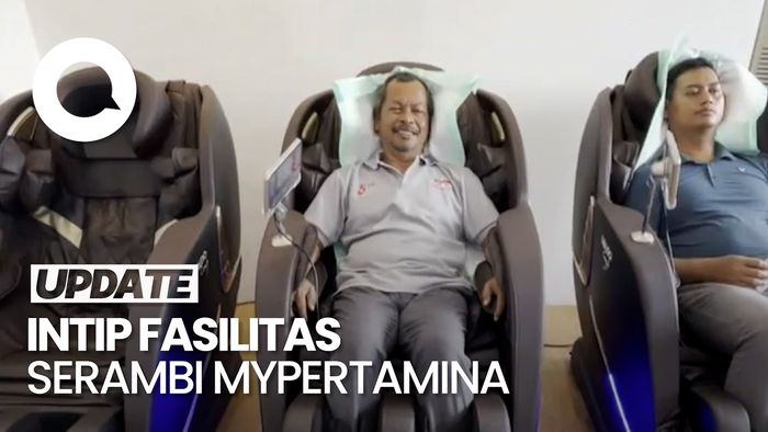Video: Intip Serambi MyPertamina di Rest Area Cikampek, Ada Kursi Pijat-Barbershop