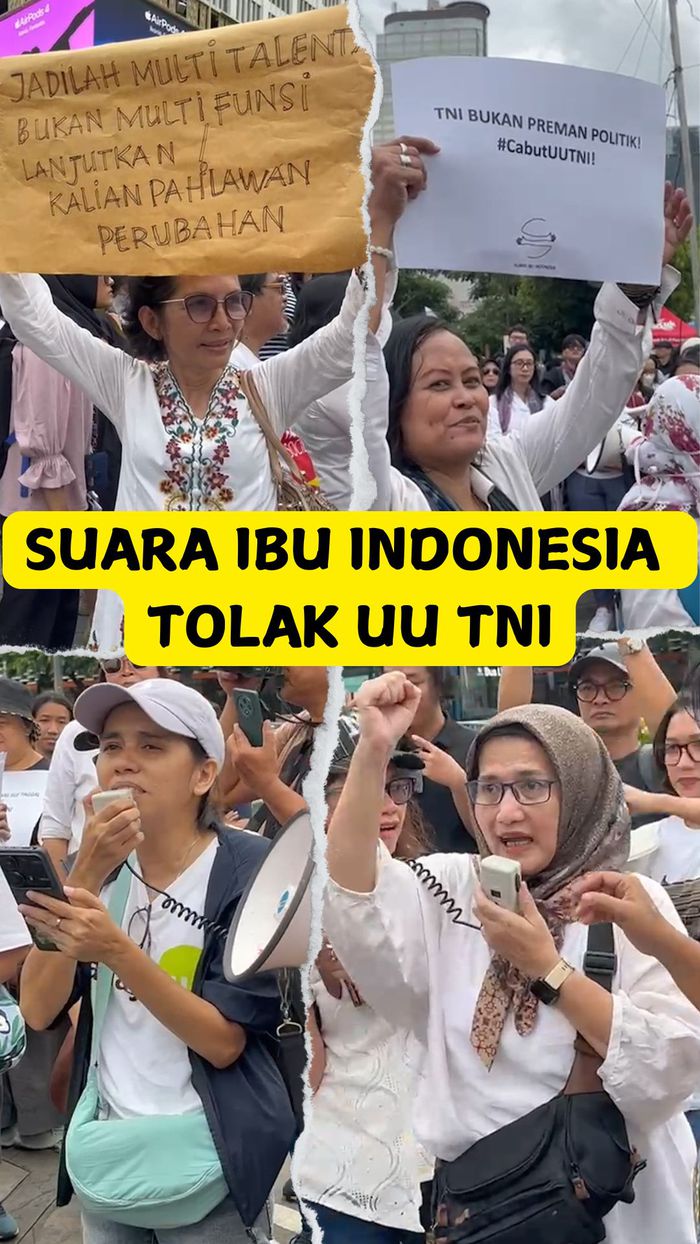Video: Ketika Suara Ibu Indonesia Tolak UU TNI