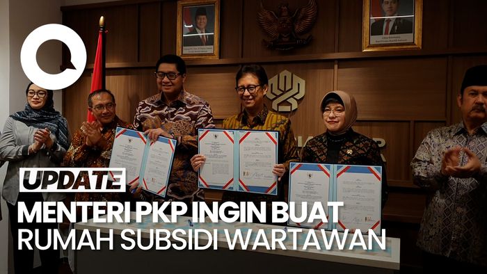 Video: Menteri PKP Sebut Tengah Usahakan Program Rumah Subsidi untuk Wartawan